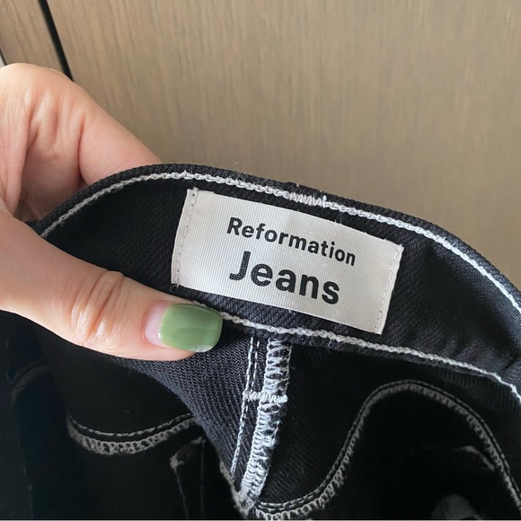 Reformation Cowboy High Rise Straight Jeans - Picture 7 of 11